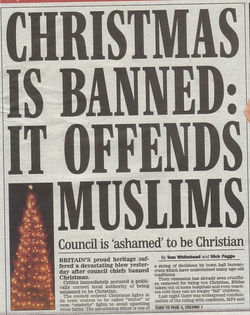 Muslims love Jesus and wish Christians would put Christ back in Christmas - but the Zionist media won't tell you that!