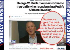 FFWN: “Unfortunate” Bush Gaffe; Jewish Heroes “Evacuate” Mariupol! (with E. Michael Jones)